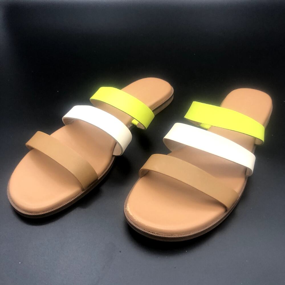 Madewell Leather Strapped Sandals, Women's Size 8/EUR 38.5